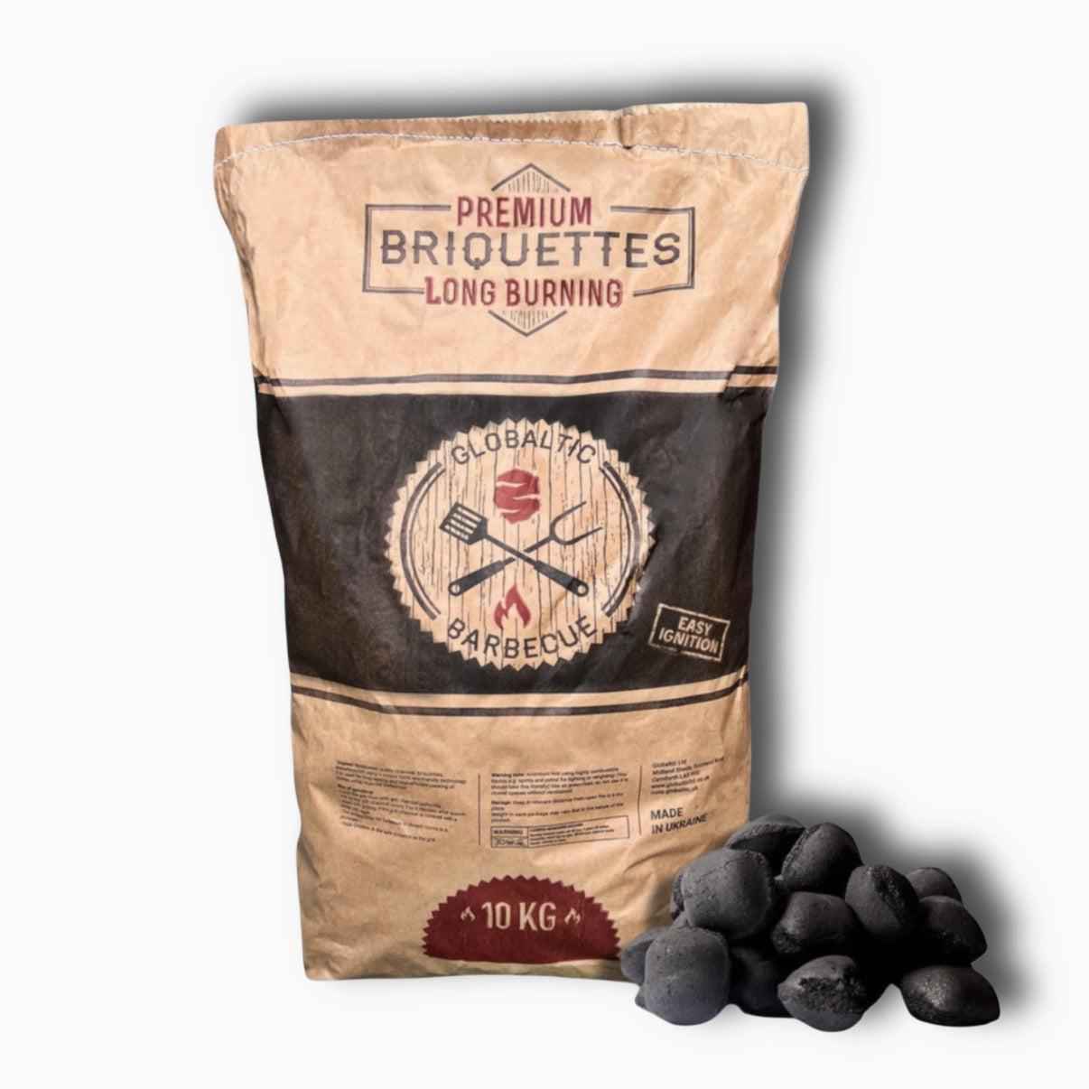 Birch Charcoal Briquettes 10kg x2