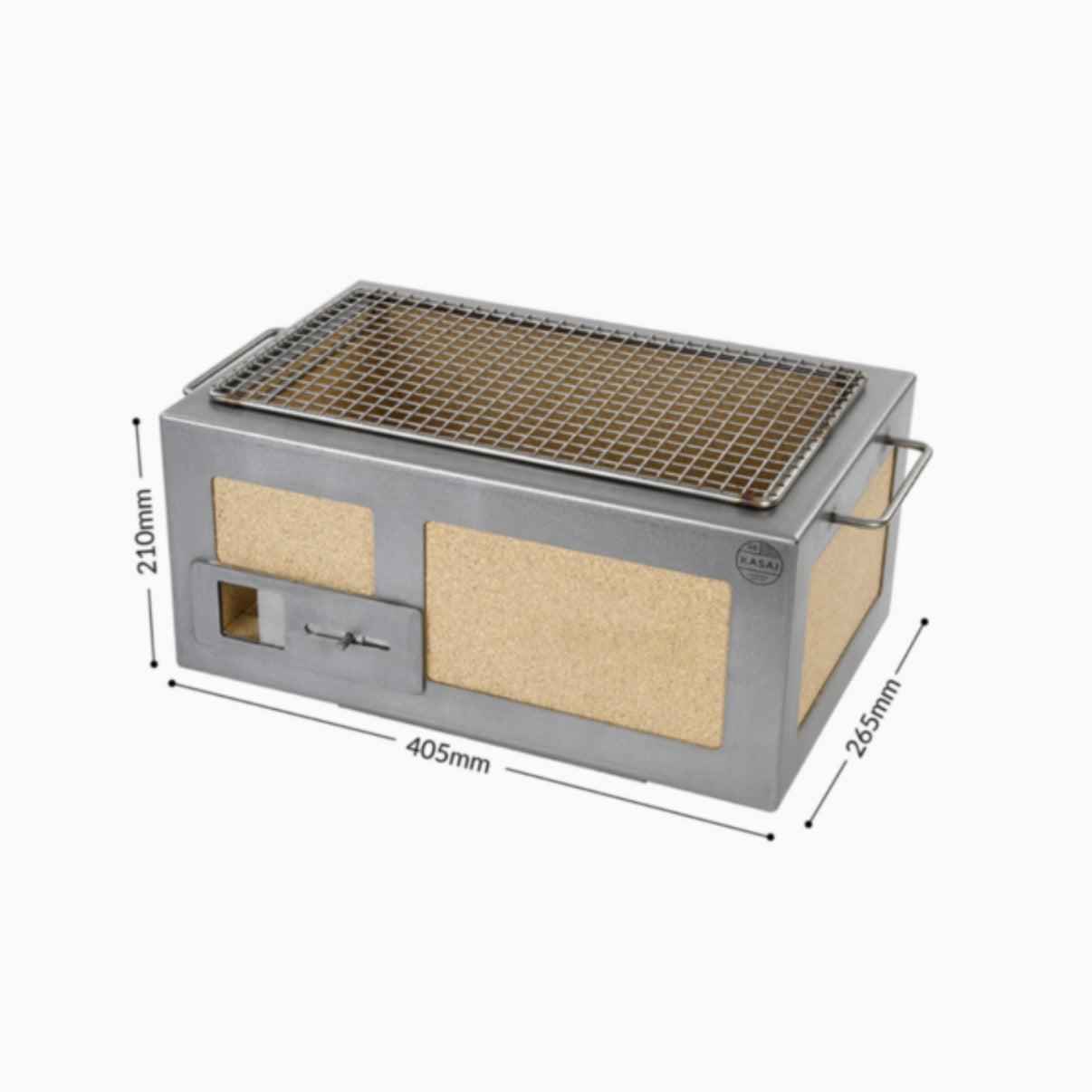 Kasai Konro Grill with Stainless Steel Frame V2