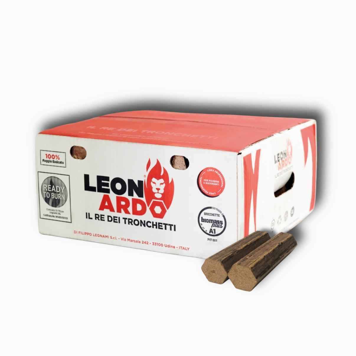 Leonardo Beech Pizza Briquette Pallet
