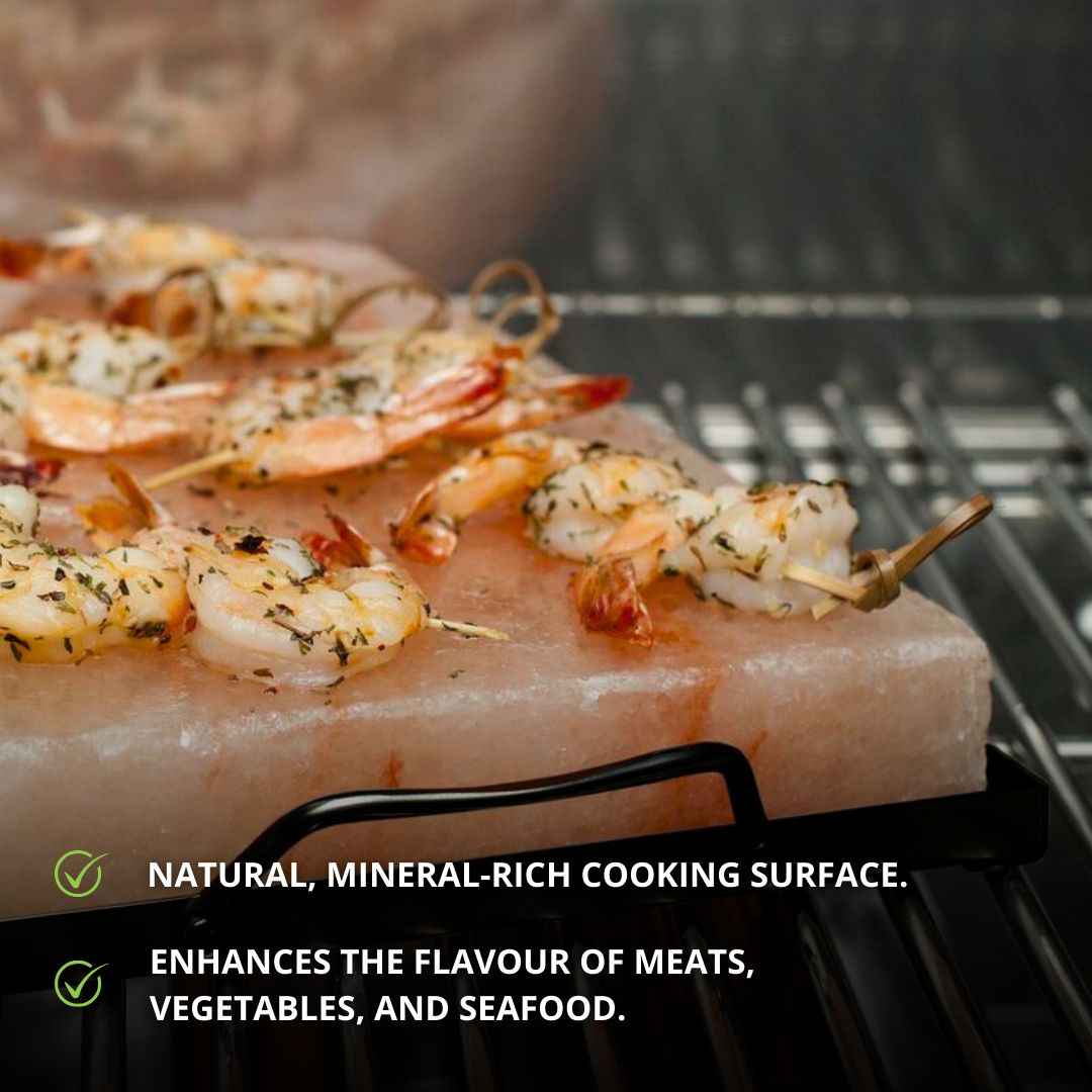 CSalt-01 - Himalayan Salt BBQ Cooking plate - 30x20x5cm