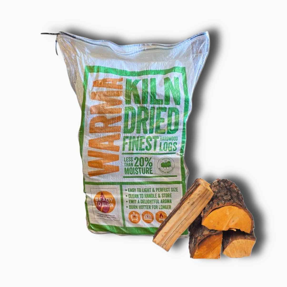 60L Kiln Dried Hardwood Midi Bag - Any 25cm