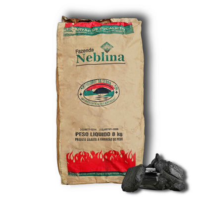 Brazilian Eucalyptus charcoal 8 kg Limited edition