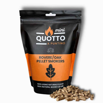 Quotto Oak Wood Pellets – 0.6 kg