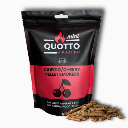 Quotto Cherry Wood Pellets – 0.6 kg