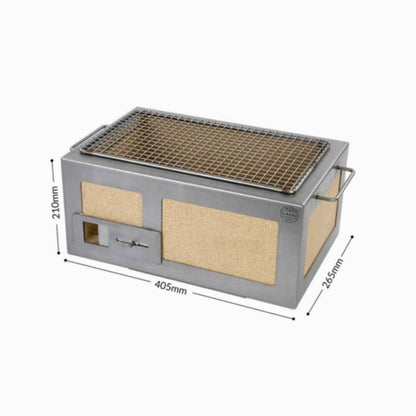 Kasai Konro Grill with Stainless Steel Frame V2