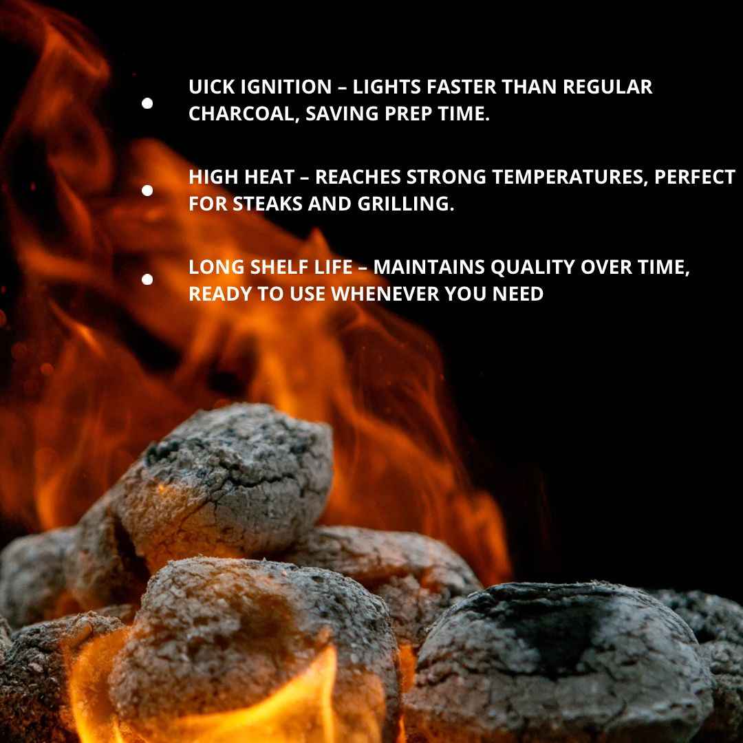Birch Charcoal Briquettes 10kg