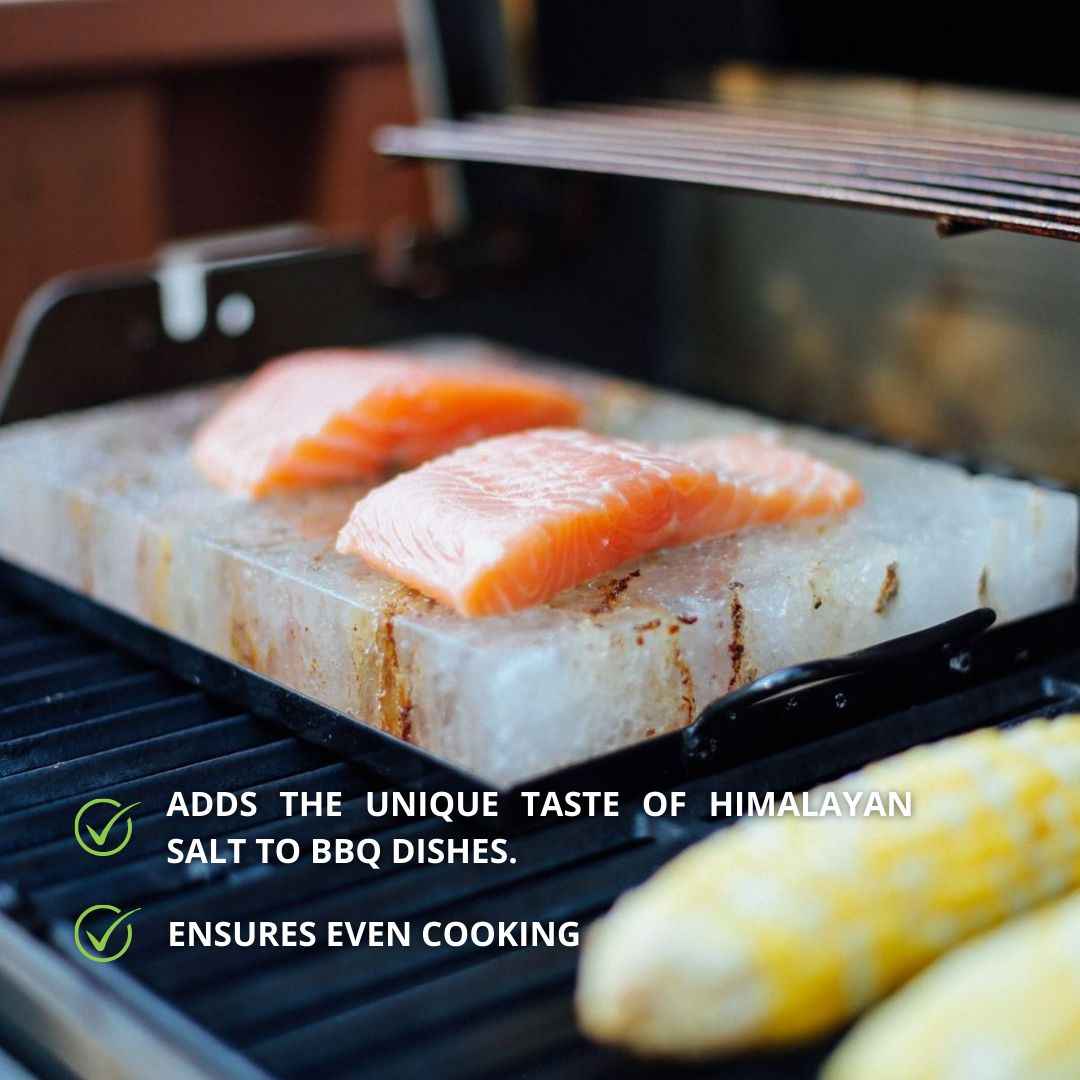 CSalt-01 - Himalayan Salt BBQ Cooking plate - 30x20x5cm
