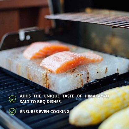 CSalt-01 - Himalayan Salt BBQ Cooking plate - 30x20x5cm