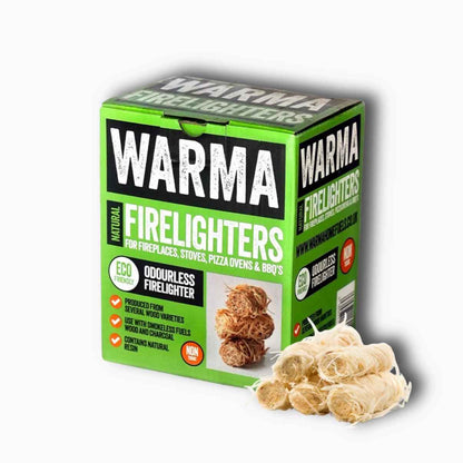 Wood Wool Eco Firelighters - 1 box